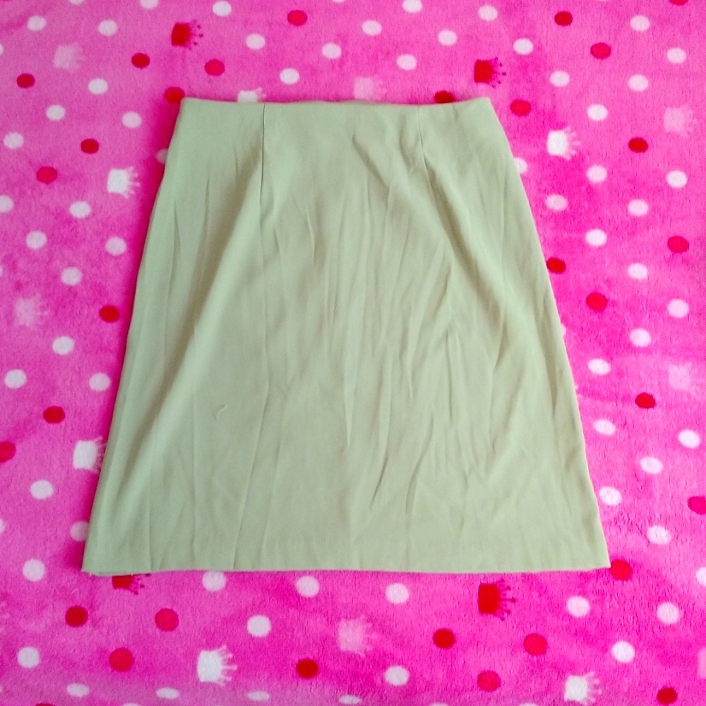 Vintage Olive Green Skirt Size 3/4